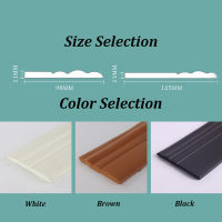 NBR Decorative Baseboard Foam Self-adhesive Skirting Waist Line Background Border Strip Lines anti-collision Wall Edging Sticker