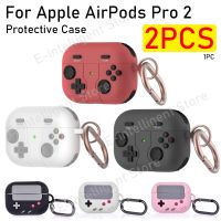 [Hot K] หูฟังบลูทูธ Funda 2/1ชิ้นสำหรับ Apple Airpods Pro 2 Gamepad สไตล์ฝาครอบป้องกันซิลิโคนสำหรับ AirPods Pro 2 Generation