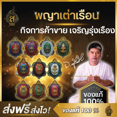 (ของแท้ 100%) เหรียญพญาเต่าเรือน พญาเต่าเรือน วัตถุมงคล อาจารย์หนูกันภัย