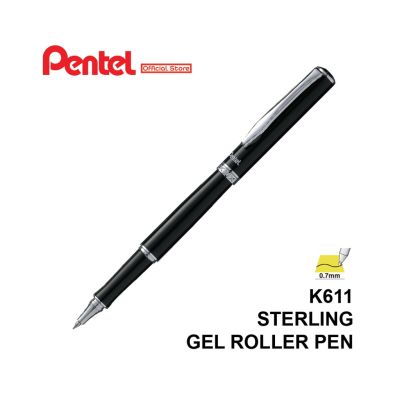 Pentel K611A ปากกาเจลสเตอร์ลิง 0.7 มม.