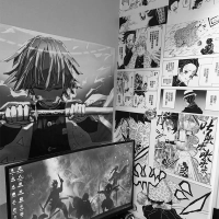 Self Adhesive Wall Stickers Anime Manga Panels Poster Anime Wallpaper Bedroom Collage Print Decoration Comic Stickers 21 X 30cm