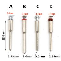 10pcs/lot 2.35/3.0mm Diamond Cutting Disc Mandrels Cutting Cut-off Wheel Holder Screw Mandrel Shank Rotary dremel accessories Rotary Tool Parts  Acces