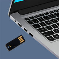 ใหม่ techkey USB Flash Drive 64GB ไดรฟ์บาง32GB หน่วยความจำ mini USB Disk gifthot