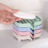 Bathroom Draining Soap Dish Drainage Soap Box Storage Box Kitchen Tub Sponge Storage Cup Rack Soap Holder Draining Soap Dishes