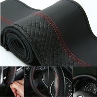 2020 Car Accessories Steering Wheel Braid Case Car Wheel Cover Steering Wheel Cover Leather Braiding For Steering Wheel 38 cm