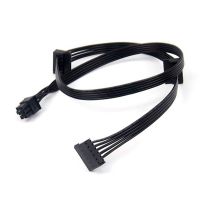 GPU PCI Express 6Pin Male 1 to 3 SATA SSD Power Supply Cable for CORSAIR CX850M CX750M CX600M CX500M CX430M Modular