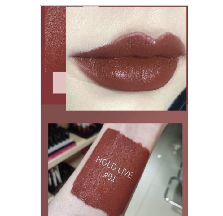 holdlive-matte-mini-ลิปสติกเนื้อ-matte-ของแท้-พร้อมส่ง