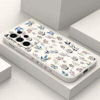 เคสรูปแบบช่อดอกไม้ Samsung Galaxy S23 S22 S21 Ultra Plus Fe แฟชั่นการออกแบบสร้างสรรค์