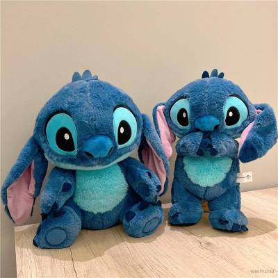 Lilo  Stitch ตุ๊กตายัดนุ่น ของเล่น ยืน นั่ง ตุ๊กตายัดไส้ ของขวัญ สําหรับแฟนสาว ตกแต่งบ้าน ยัดไส้ ของเล่นสําหรับเด็ก