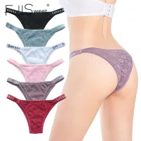 FallSweet Sexy Lace Panties Women Low Waist Underpants Lady Seamless Soft Breathable Brief M L XL