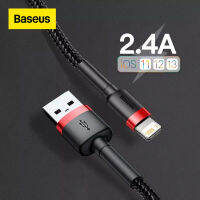 สายชาร์จอย่างรวดเร็ว Baseus Cable 100cm สายชาร์จ 2.4A สายไฟชาร์จ สายชาร์จโทรศัพท์