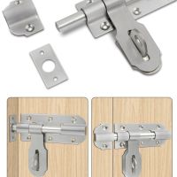 【hot】◊  Door Lock Latch Padlock Clasp With 4/6Inch Toggle Hard