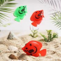 1pc Simulation Fish Tank Beautiful Aquarium Decoration Small 4cm Accessories Quality Color Fake Fish Style Random Plastic High K9Y1