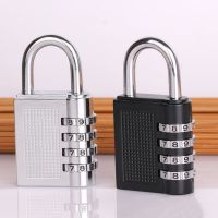 【CC】▧✇✶  4 Digit Password Lock Combination Suitcase Luggage Metal Code Padlock Zinc Alloy Coded Keyed