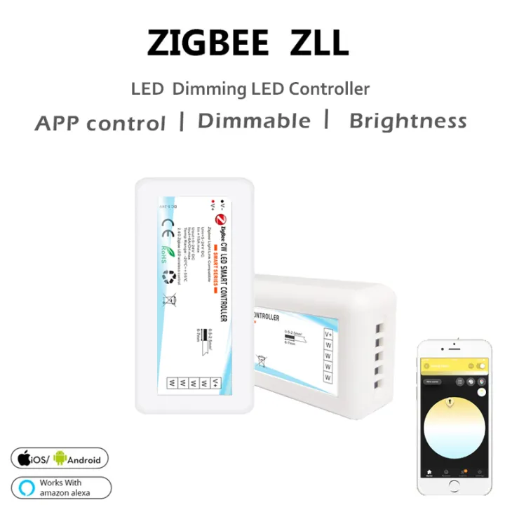 dc12v-24v-zigbee-3-0-wireless-dimmer-controller-5050-3528-rgbrgbwrgbcwcct-led-strip-lights-smart-for-tuyasmartthingshu-e