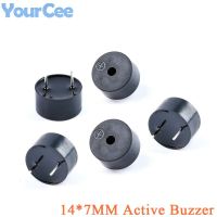 10pcs 1407 MINI Active Buzzer Integrated Piezoelectric Alarm Buzzer 14*7MM DC High Decibel Buzzer 3 24V for Diy