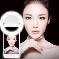 แหวนไฟเซลฟี่แฟลชกล้อง Led มือถือแบบพกพาการถ่ายภาพเสริมสำหรับสมาร์ทโฟน Iphone Samsung