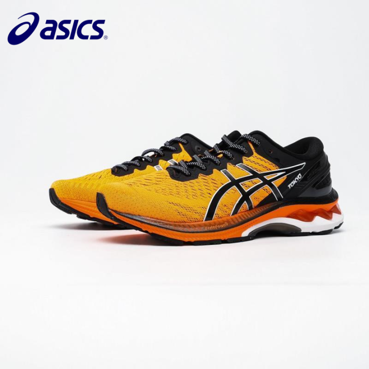 asics-รองเท้าวิ่งรองเท้าวิ่งแบบมืออาชีพรองเท้าบุรุษใหม่รองเท้าวิ่งกีฬา-k27-gel-kayano27มั่นคงรองเท้าบุรุษรองเท้าผู้หญิง