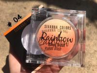 SIVANNA RAINBOW BAKED BLUSH 370 #04 ปัดแก้มซิลวานาเรนโบว์ เนื้อประกายชิมเมอร์ไล่เฉดสี