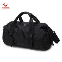 Fashion Black New Weekend Short-distance Travel Bag Foldable Men Sports Training Handbag Large Capacity Yoga Women Duffel Bag