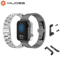 Strap for Xiaomi Mi Watch Wristband Metal Stainless Steel celet Correa for Mi Watch Strap Connector for Mi Watch Accessories