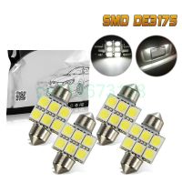 4x สีแดง31มม. เฟสทูน6smd โดมหลอดไฟ Led ภายใน/ไฟ De3175 3021