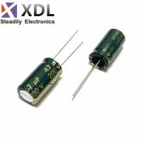 10pcs/lot 200V 47UF 10*20 20% RADIAL Aluminum Electrolytic Capacitor 47000nf 20% WATTY Electronics