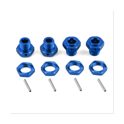 For ARRMA 1/8 4S KRATON OUTCAST Upgraded Wheel Hub 17mm Metal Bonder, Metal Refitting and Upgrading Parts