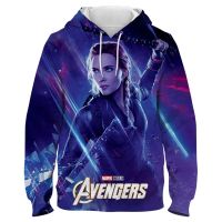 Sudadera con capucha de la viuda negra de Marvel para hombre y mujer, ropa de calle informal Harajuku, de Disney, otoño 2022