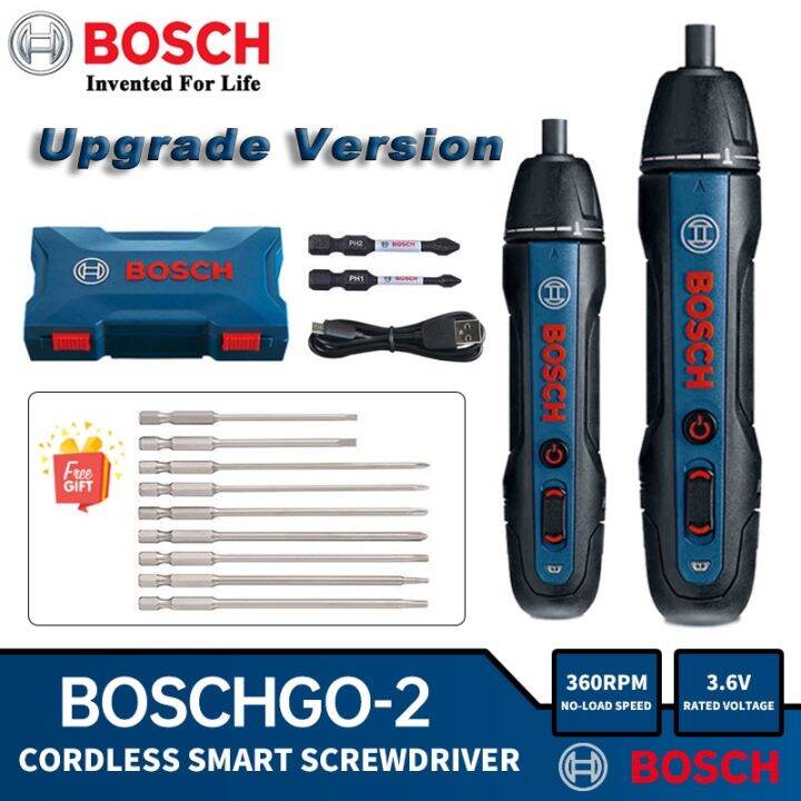 Bosch Go2 Electric Screwdriver 3.6V Automatic Rechargeable Screwdriver