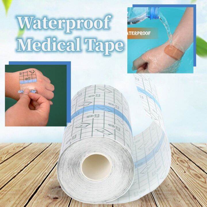 【PH STOCK】5M Waterproof Medical Tape Antiallergic PU Film Gauze Pad