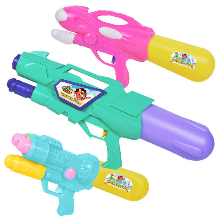 Children's water gun toys, largecapacity water guns, pressurized water