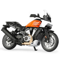 Maisto 1:18 2021 Harley-Davidson Pan America 1250 Die Cast Vehicles Collectible งานอดิเรกรถจักรยานยนต์รุ่น Toys