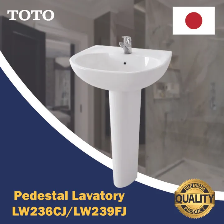 Toto Wastafel Lw Cj Lw Fj Body Only Lazada Indonesia