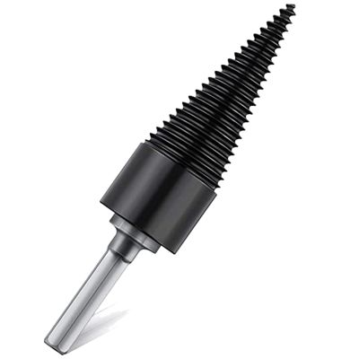 Wood Splitter Drill Bit Removable, Portable Wood Cutting Tool, Suitable for Hand Drill Wood Cutting Supplies