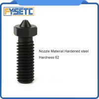 1PC Hardened Steel Volcano Nozzles For High Temperature 3D Printing PEI PEEK Carbon Fiber Filament For E3D Volcano Hotend