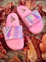 pink nike slides womens