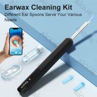 3.7mm Visible Wireless Ear Cleaner With Camera Ear Wax Cleaner Endoscope  Earring Set Earforceps Rechargeable Earpick Remover