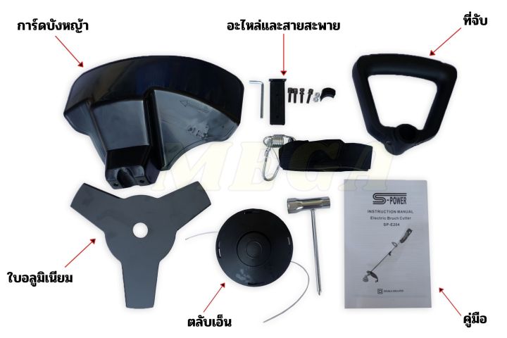 เครื่องตัดหญ้าไฟฟ้า-แบบถอดเก็บได้-s-power-รุ่น-sp-e204-มาแทน-sp-214