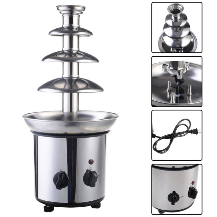 ( Venri Shop ) 4 Layer Chocolate Fountain Lazada PH