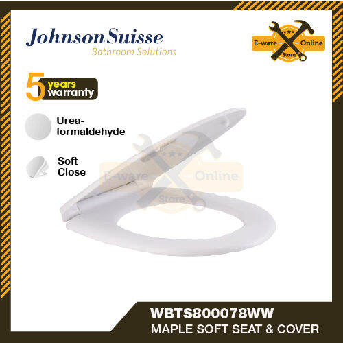 Johnson Suisse Toilet Seat Cover Maple Premium Toilet Bowl Cover Penutup Tandas Duduk Toilet
