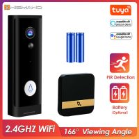 Tuya 1080P WiFi Doorbell Camera Smart Home Video Doorbell Wireless Security Protection Door Phone Camera Battery Mini Door Bell