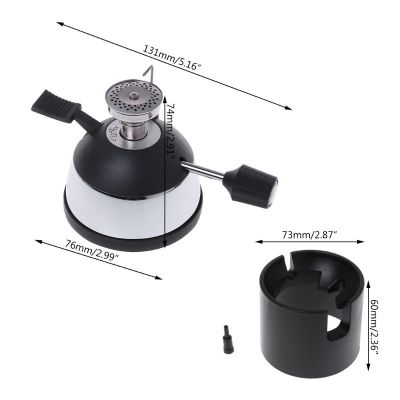 Mini Tabletop Butane Gas Burner With Ceramic Flame Head For Siphon Syphon Hario Coffee Heater Maker Mar28