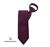 Giorgio Del Sarto Adults Zipper Tie Red ไทซิป เนคไทสำเร็จรูปสีแดง