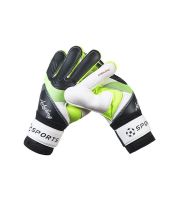 ☼ Professional football goalkeeper gloves for children teenagers and adults with embossed grain and latex anti-slip wear-resistant gloves