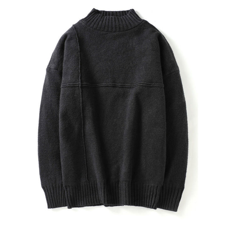 hnf531-mens-sweater-2021-spring-and-autumn-new-long-sleeved-turtleneck-sweater-korean-fashion-trend-all-match-pullover-sweater