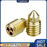 ♨♞☂ 3d printer parts LabX1 Nozzle Hardened Steel/CHT Brass Nozzle 500℃ For Carbon X1 Combo P1P 3d printer Hotend