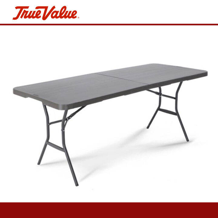 Lifetime Table 6Ft Light Commercial FoldInHalf Brown Lazada PH