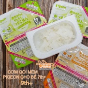 SALE SỐC DATE 3 2024  Cơm gói mềm Pigoen cho bé - 80g x2 9 tháng +