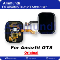 1.65 "; ต้นฉบับสำหรับ huami amazfit GTS A1914หน้าจอแสดงผล Touch Panel Digitizer สำหรับ amazfit GTS นาฬิกา AMOLED จอแอลซีดี